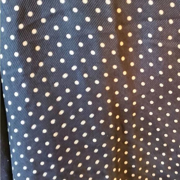 Talbots lightweight silk polka dot cardigan size large - Picture 4 of 5